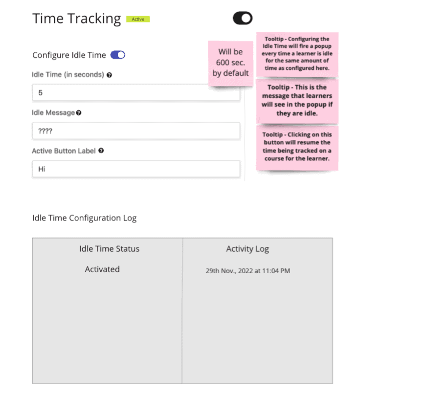 Time tracking options for Wisdm Reports Pro for LearnDash